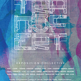 Exposition collective TRAN5FERT - Ancien commissariat Castéja, Bordeaux (2015)