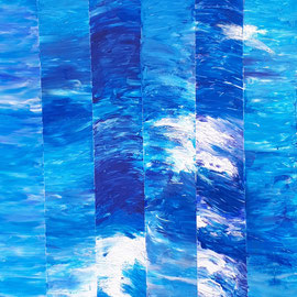 Die 5 Elemente nach der Lehre des Dao "Water" (shuí) (60x80) Acryl
