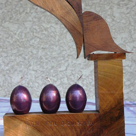 Trei Eier mit "Keil dazwischen"