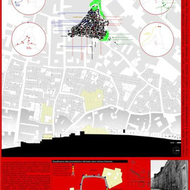 Riqualificazione urbana di Erice - Tavola concorso di progettazione