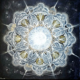 Der geistige Raum durchdringt alles - 80 x 80 cm - 3'500.-