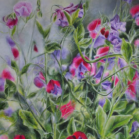 Durcheinander - 70x50x4cm   Acryl auf Leinwand