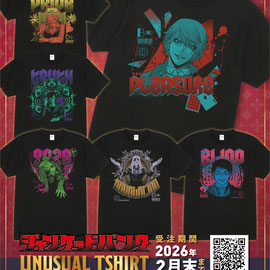 ジャンケットバンク  original T-shirt design project  UNUSUAL TSHIRT COLLECTION 