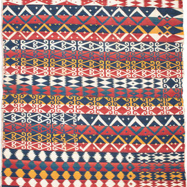 15. Gadjari Kelim, Usbekisch, 19tes Jahrhundert, ca. 328 x 178 cm 