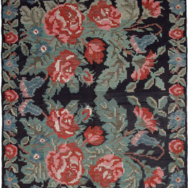 23. Bessarabischer Kelim, Gagausien, um 1950, 246 x 168 cm, sold
