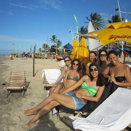 Julie, Esther, Larissa, Sheenah et Andrea