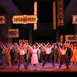 Melanie Oster, Evita, Theater Erfurt, Foto Leikauf/Fehringer