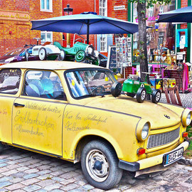 Trabbi Sehenswürdigkeiten Hauptstadt Deutschland Berlin