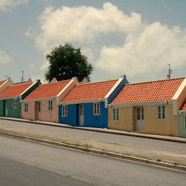 Arbeiter-"Huisjes" in Willemstaad