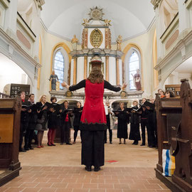 Auftritt in der Kirche in Oberweimar, 2015