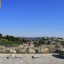 Bild: Aussichtsplattform des Tour de Philippe le Bel in Villeneuve les Avignon