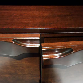 Franz Xaver Sproll, Storage Cabinet, Mahogany, Burl Walnut, Rosewood, Switzerland, Circa, 1960 PN.Modern pnmodern