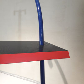 Italian Post Modern Memphis Milano Wall-Bar-Console, 1986 PN.Modern