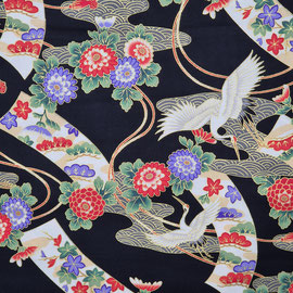 Patchwork-Stoff Storch