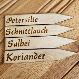 Kräuterschilder