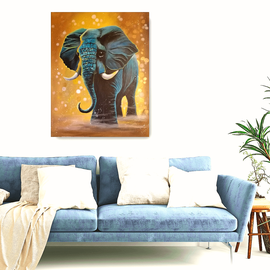 Elefant - 80x100cm: Fr. 560.00
