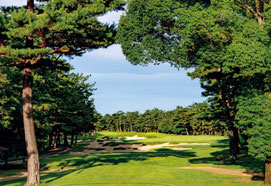 廣野ゴルフ倶楽部 6番 PAR4 (名物ホール)