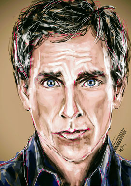 Ben, digital art, procreate, stil: pencil and acrylic, 2026