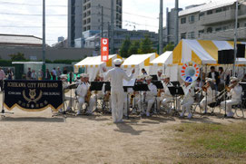 消防音楽隊演奏