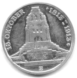 DDR-Völkerschlachtsmünze