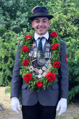 Jugendkönig Jan Lisowski