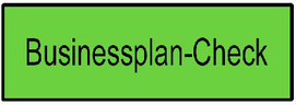 Das Bild zeigt das Wort Businessplan-Check.