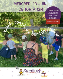petits yogis du mercredi balade contée maubourguet