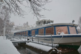 Bernburg im Winter