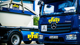 Startseite Pfaff Containers Webseite