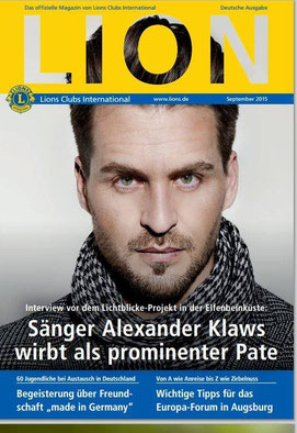 (c) Titelbild Lions Club Magazin/Foto (c) Det Kempke