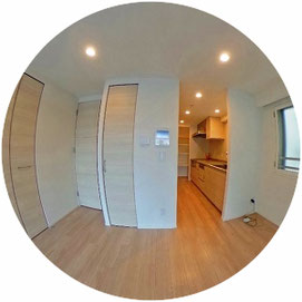 THETA360°GALLERY-↓360°画像によるバーチャル内覧はこちら。↓