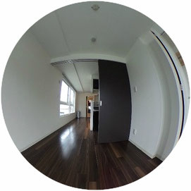 内装/専有部↓360°画像によるバーチャル内覧はこちら。↓クラークサイドサッポロ306号室-ClarkSideSAPPORO-306