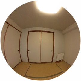 THETA360°GALLERY-402号室↓パノラマで内覧体験できます。↓北34条シティタワー-Kita34JyoCityTawer