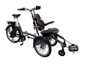 Van Raam Spezial-Dreirad O-Pair Rollstuhlrad 2 finanzieren mit 0% Zinsen bei den Dreirad Experten Dreirad-Zentrum - Dreiräder und Elektro-Dreiräder für Erwachsene