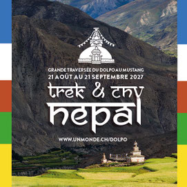 panorama dolpo nepal marcheur