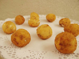 Croquetas de cecina y queso semicurado