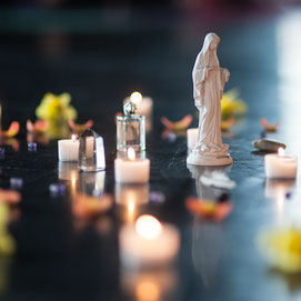 cacao sacred altar mother mary candles sacred cacao facilitator training berlin cacao mama earth school
