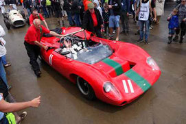 Sir John Surtees in Lola T70