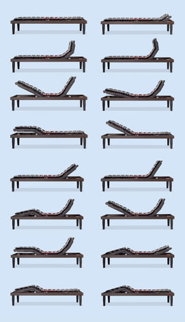 rete a doghe motorizzata manifattura falomo legno faggio