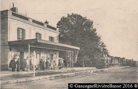 Gare de Maubourguet train rail