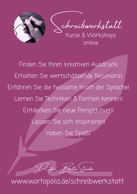 Schreibwerkstatt online