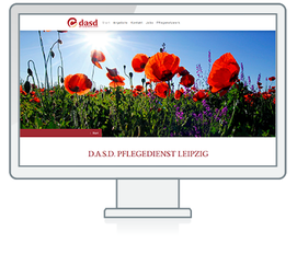 Website Referenz DASD Pflegedienst