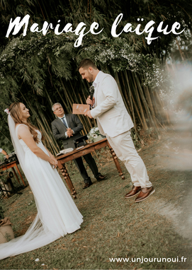 Mariage laïque - Un Jour Un Oui