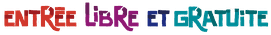 Logo entrée libre et gratuite