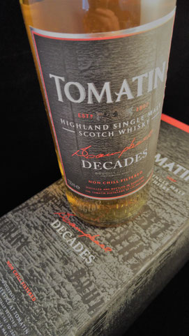 Tomatin Decades Umverpackung