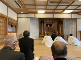 神殿祭 玉串拝礼