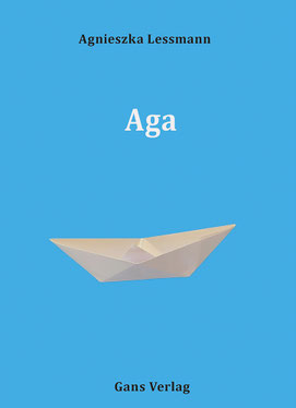 Auf dem Cover von "Aga" ist ein Papierbötchen.