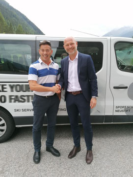 Obmannübergabe von Rudi Schneeberger an Hanspeter Riedmann