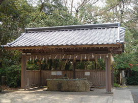 八幡古表神社の手水舎