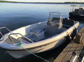 TERHI 15 PS Boot mit Steuerstand